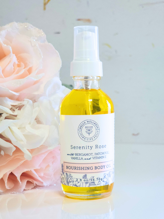 Serenity Rose Body Oil