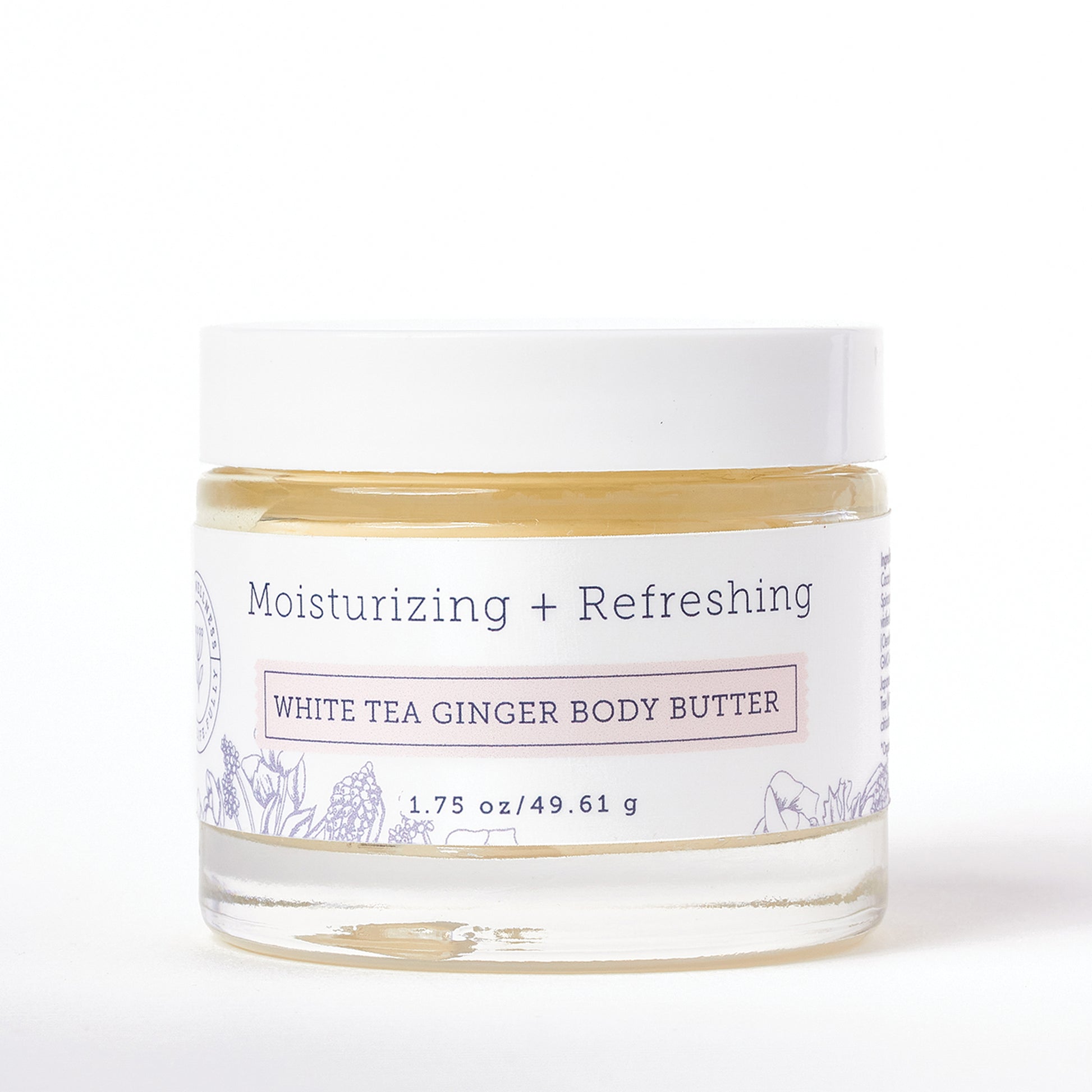 1.75 oz Refreshing Body Butter by Hello Wellness. Nourish & revitalize dry skin, for an even-looking complexion.