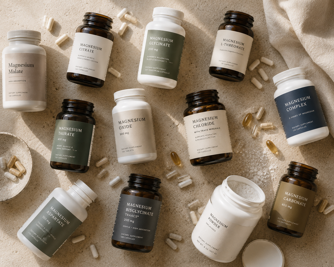 Your Doctor Said Take Magnesium. Now You're Staring at 12 Different Bottles. Here's What to Do.
