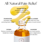 Pain Relief Oil by Hello Wellness healing properties for easing inflammation, sore muscles, joint pain, & more.