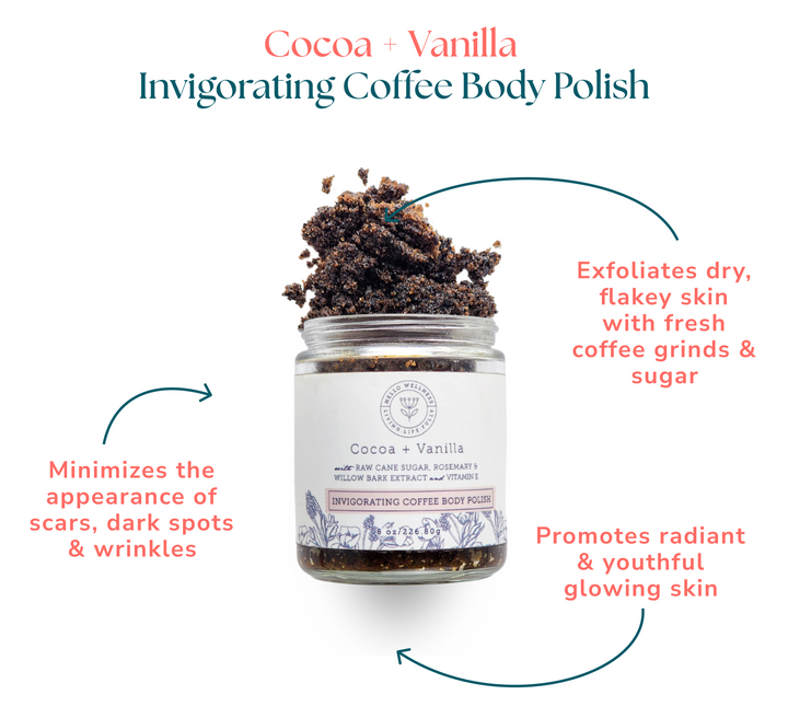 Cocoa + Vanilla Invigorating Coffee Body Polish
