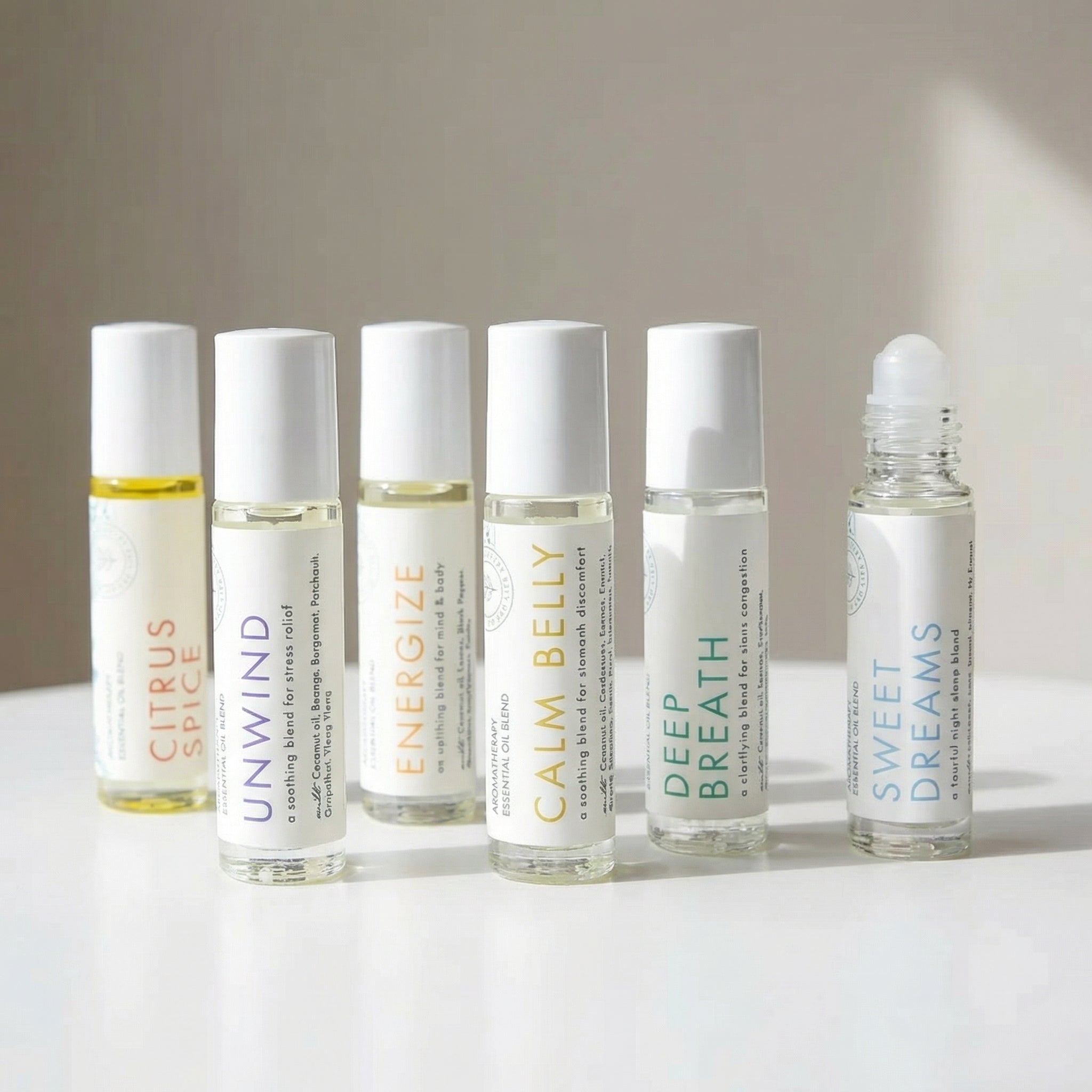Essential Oil Blends: Roll-On