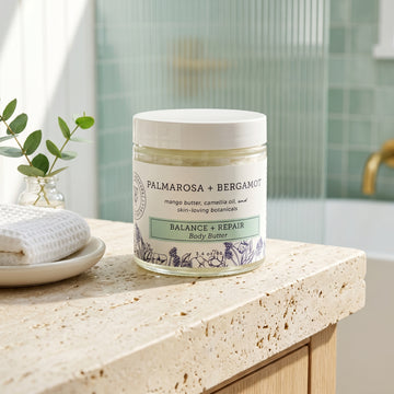 Palmarosa + Bergamot Body Butter