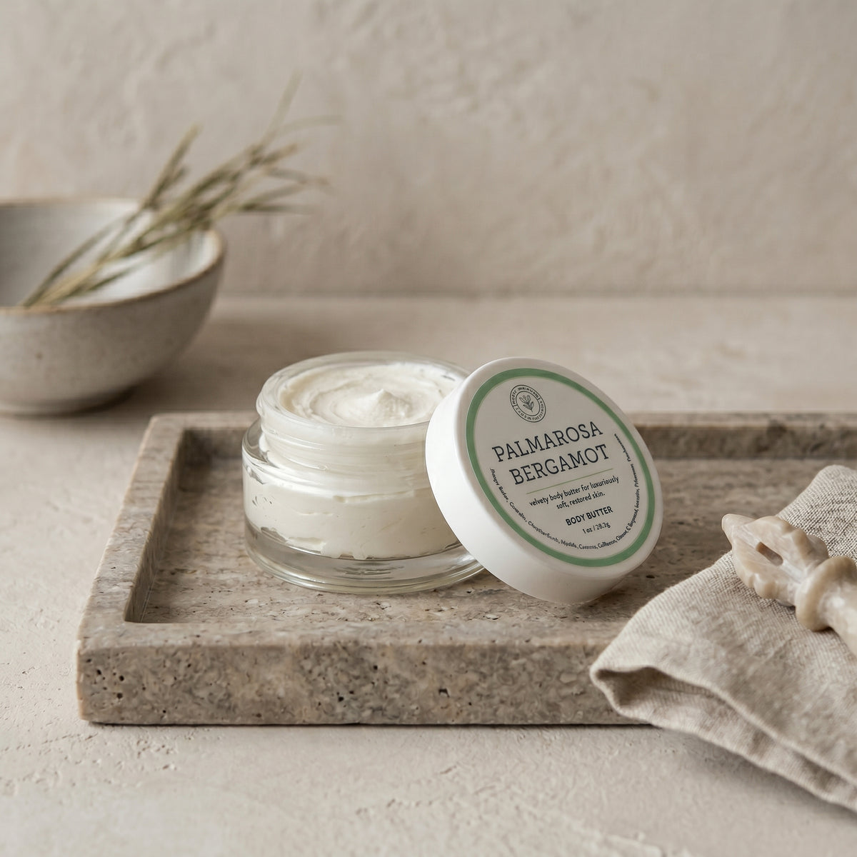 Palmarosa + Bergamot Body Butter