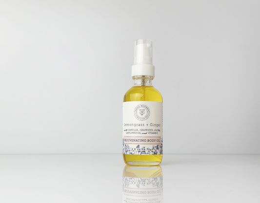 Lemongrass + Ginger Body Oil